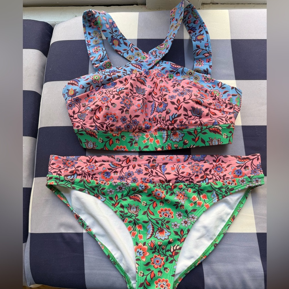 Boden 2 pc bikini floral